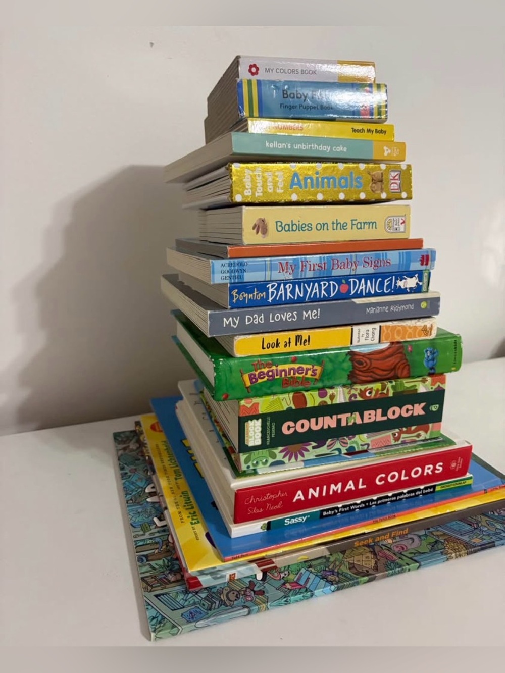 📚 20 Toddler & Baby Books – Learning & Story Book Bundle – $30 🧸
